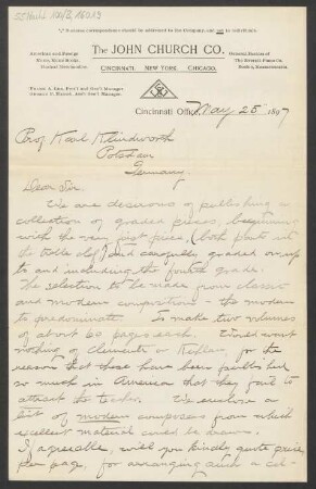 Brief an Karl Klindworth : 25.05.1897
