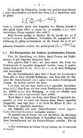 § 1. Die Komposition der binären quadratischen Formen