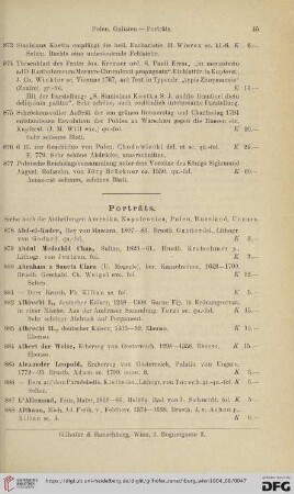 Porträts (Nr. 878-1646)