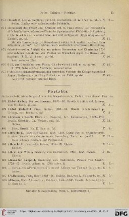 Porträts (Nr. 878-1646)