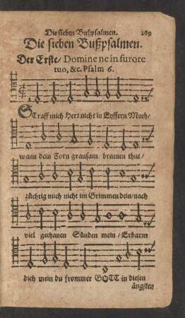 Die sieben Bußpsalmen.