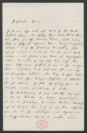 Brief an Unbekannt : 14.02.1860