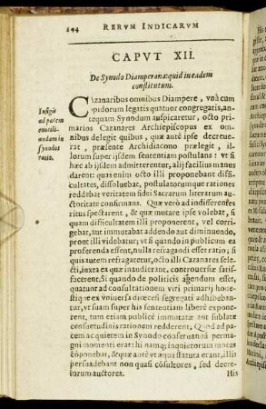 Caput XII. - Caput XIII.