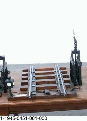 Weichenantrieb Bauart Jüdel, Funktionsmodell 1:5