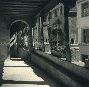 Laubengang in Meersburg