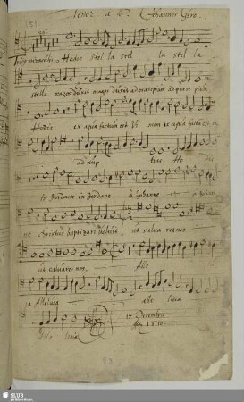 Groh, Johann: Tribus miraculis