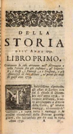 La storia : dell'anno .... 1759,1