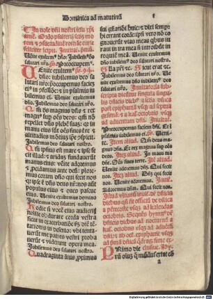 Breviarium Romanum : [1-5], [2]. Psalterium