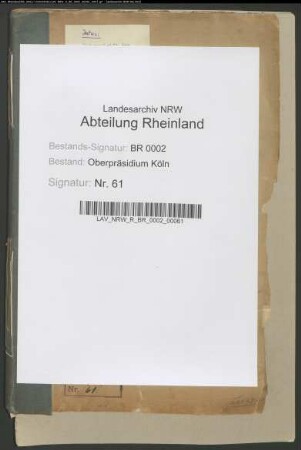 Grenzregulierung mit den Niederlanden, besonders Übergabe von Huissen, Malburg, Sevenaer, Lymers und Weel.