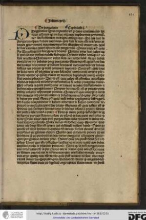 De purgatorio.