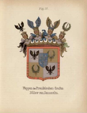 Fig. IV: Wappen der Preußischen Grafen Bülow von Dennewitz