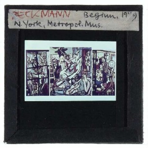 Beckmann, Beginning (Triptychon)