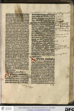 Spiritu ambulate etc. Ante initium illius epistole scribit sanctus Paulus Omnis enim lex...