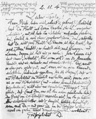 Brief an Arno Holz