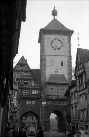 Freiburg i. Br.: Das "neue" Schwabentor, von Oberlinden