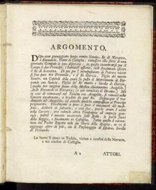 Argomento