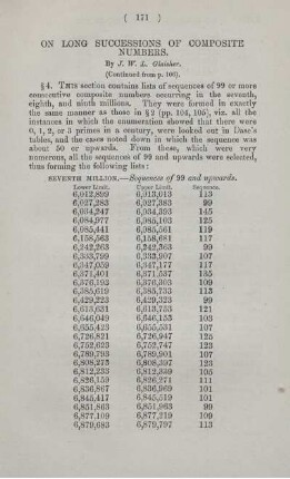 On long successions of composite numbers.