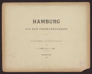 Hamburg : aus dem Freihafengebiet