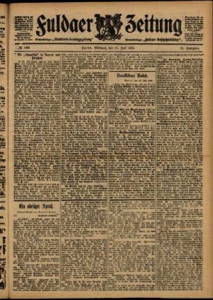 Ausgabe vom Mittwoch, den 19. Juli 1905.