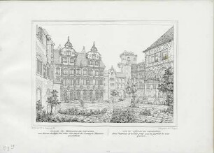 Schlosshof des Heidelberger Schlosses