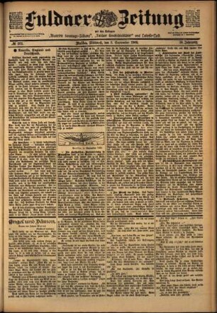 Ausgabe vom Mittwoch, den 03. September 1902.