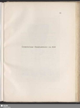 Crimmitschauer Abendmahlskelch von 1649
