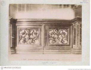Balustrade zum Chorraum