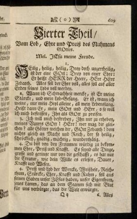609-610, Mel. Jesu meine Freude