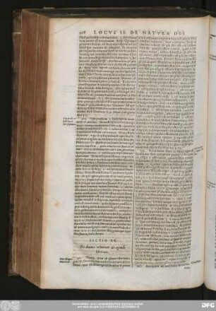 Sectio XV. De divina voluntate & agendi libertate.