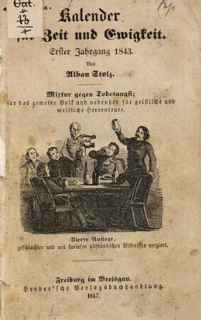 Mixtur gegen Todesangst : für das gemeine Volk und nebenher für geistliche und weltliche Herrenleute