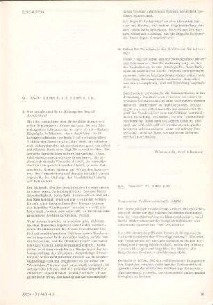 Zuschriften