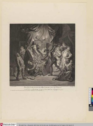 Don Quichotte prenant des Marionnettes pour des Maures croiten en les combattant secourir deux amans fugitifs