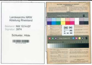 Entnazifizierung Hilde Schlueter , geb. 21.08.1904 (Musiklehrerin)