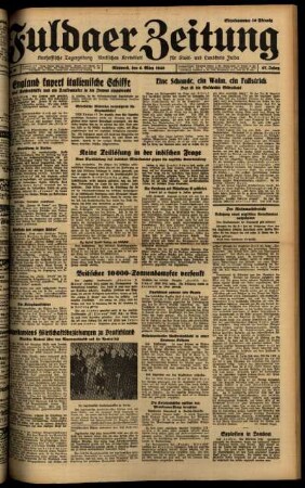 Ausgabe vom Mittwoch, den 06. März 1940.
