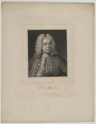 Bildnis des G. F. Händel
