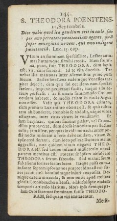 S. Theodora Poenitens. 11. Septembris