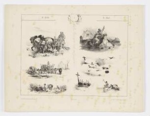 Bauern, Katastrophen und Tod, Blatt 4 der Folge "Gutes und Böses"