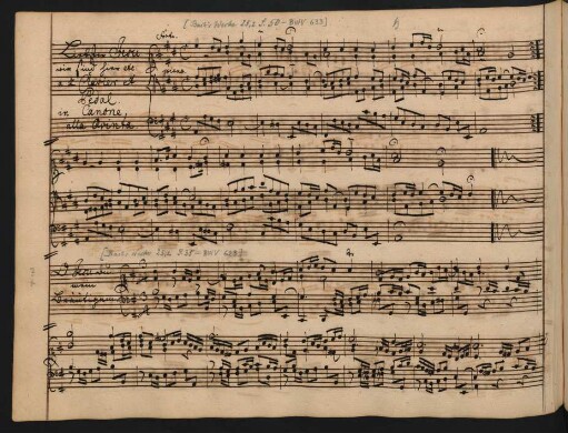 Liebster Jesu wir sind hier; org; A-Dur; BWV 633