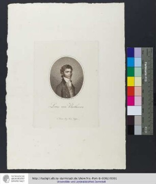 Louis van Beethoven / Dessiné par G. Steinhauser de Treuberg ; Gravé par Joh. Neidl