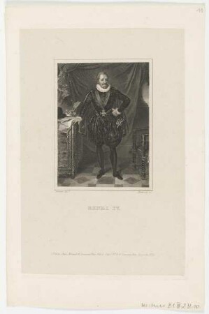 Bildnis des Henri IV.