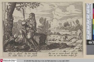 [Der verlorene Sohn als Schweinehirt; The prodigal son as a swineherd]