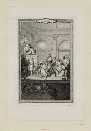 Histoire des oracles, aus: Fontenelle, "Oeuvres diverses", Den Haag 1728–1729