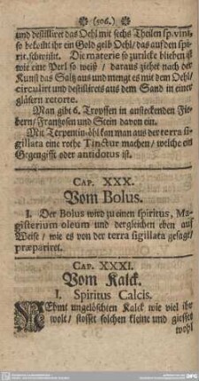 Cap. XXXI. Vom Kalck.
