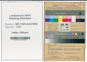 Entnazifizierung Wilhelm Keller , geb. 29.05.1911 (Steiger)
