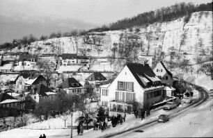 Freiburg: Sonnhalde im Schnee