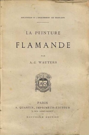La peinture flamande