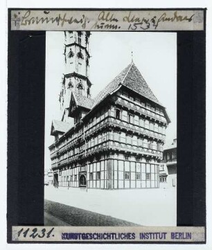 Braunschweig, Alte Waage : Außenansicht
