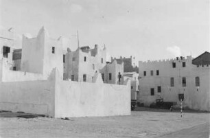 Paläste in Mogadischu : Blick auf einige Häuser ("Indische Paläste") in Mogadischu.