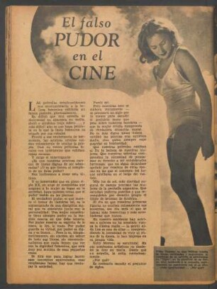 El falso pudor en el cine