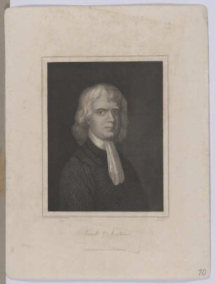 Bildnis des Isaak Newton